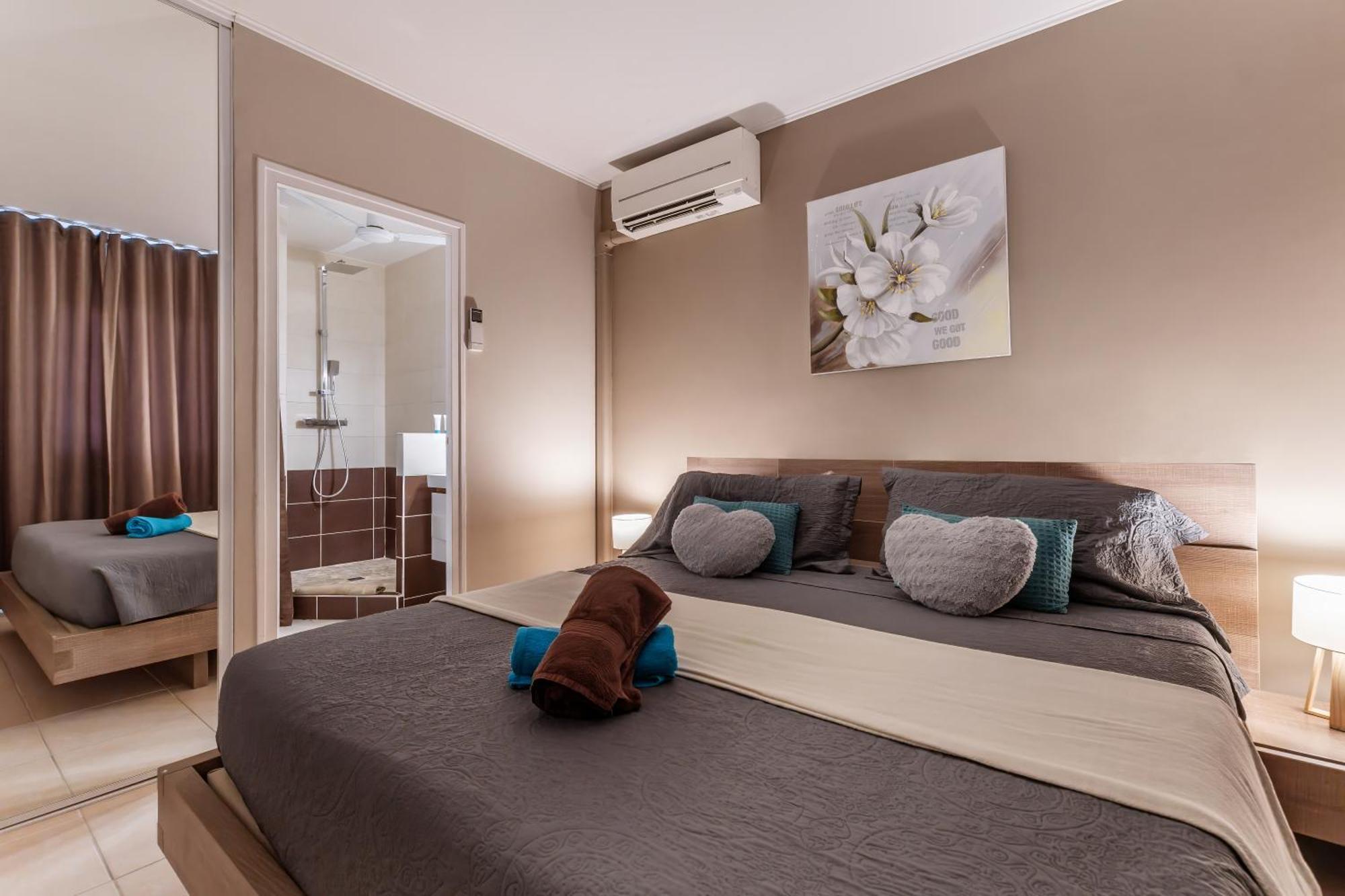 Vue Imprenable Sur Le Lagon, Appartement 1Ch 4P Baie Nettle Luaran gambar