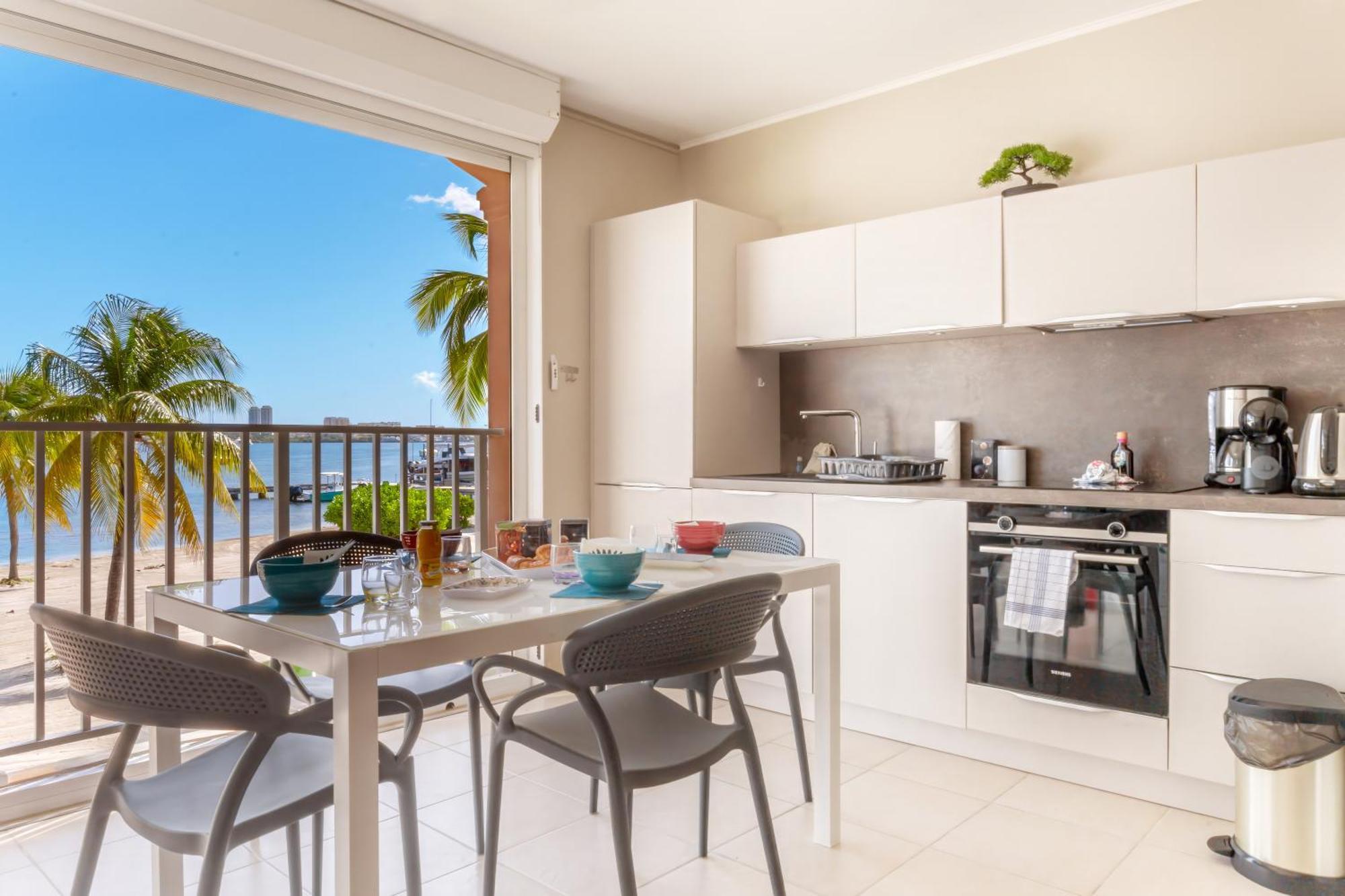 Vue Imprenable Sur Le Lagon, Appartement 1Ch 4P Baie Nettle Luaran gambar