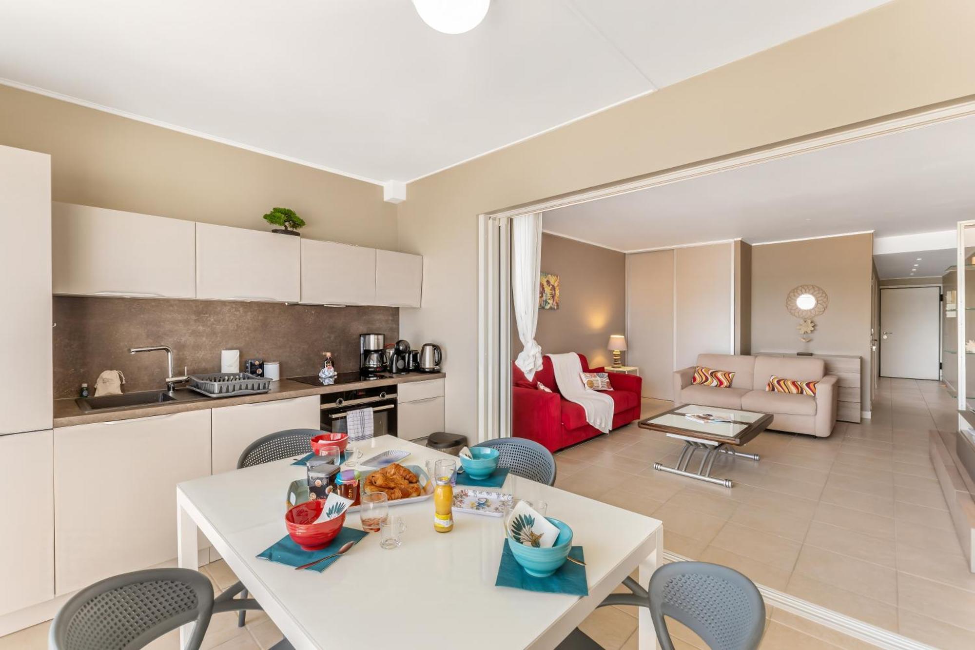 Vue Imprenable Sur Le Lagon, Appartement 1Ch 4P Baie Nettle Luaran gambar