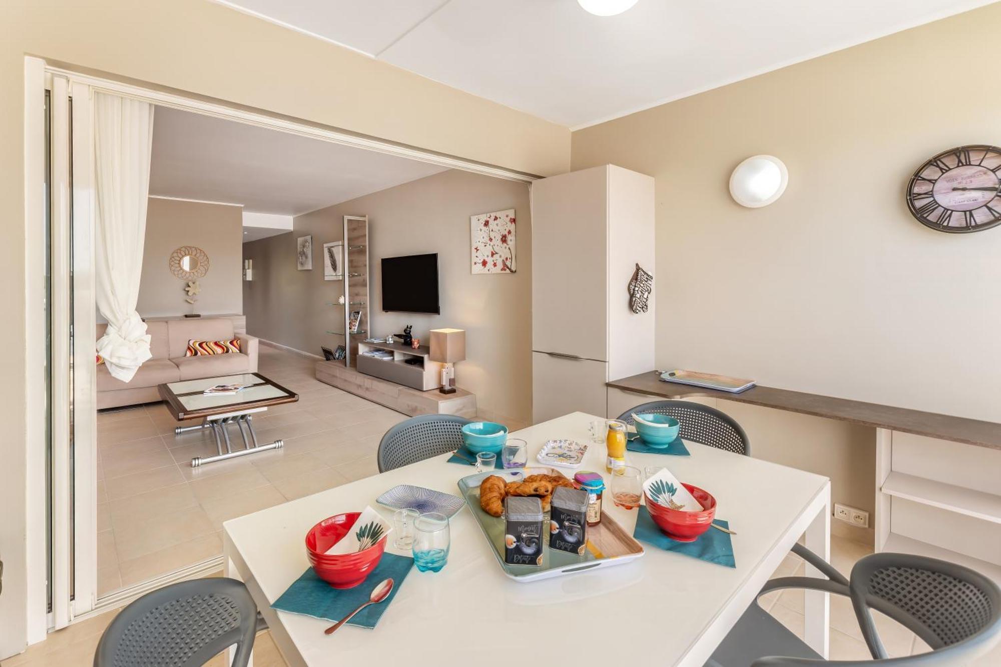 Vue Imprenable Sur Le Lagon, Appartement 1Ch 4P Baie Nettle Luaran gambar